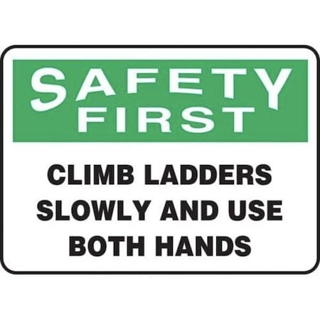 Accuform OSHA NOTICE SAFETY SIGN WATCH YOUR MSTF804XT MSTF804XT